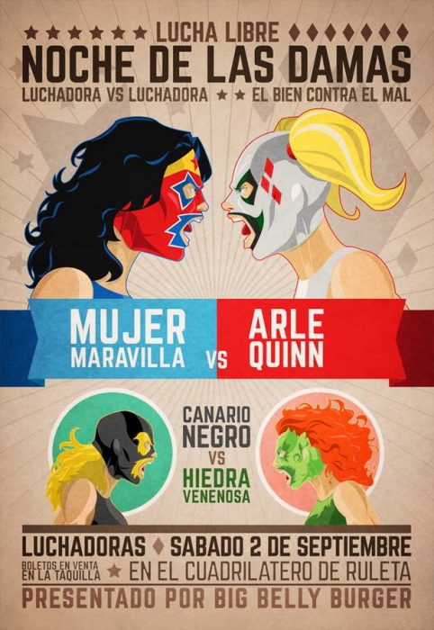 luchas canario negro vs arlequinn