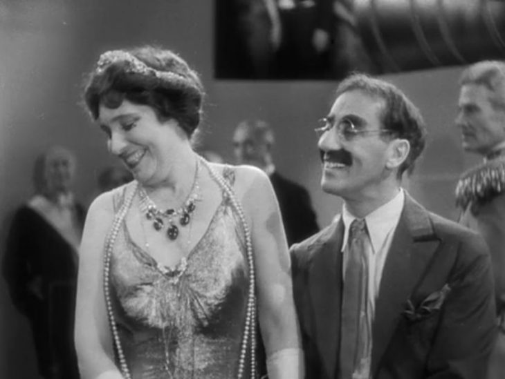 groucho marx con mujer