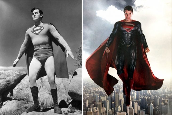 superman 1948 y en 2015