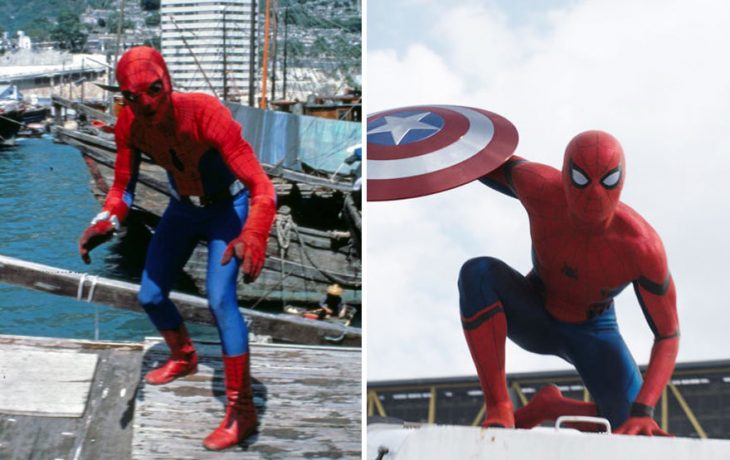 spiderman 1966 y 2016