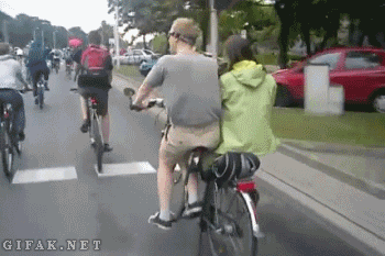 Bicicleta para parejas