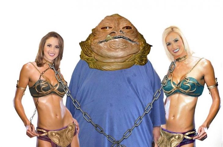 jabba con porristas