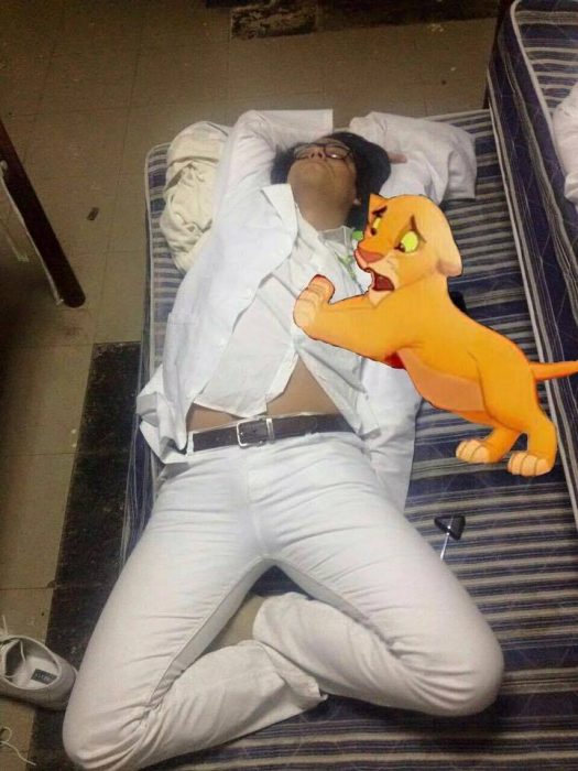 simba doctor se queda dormido