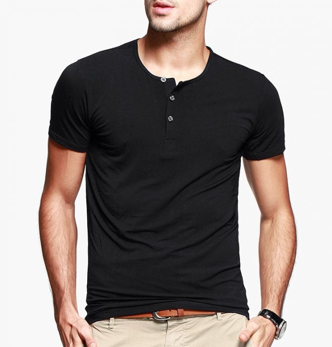 playera henley