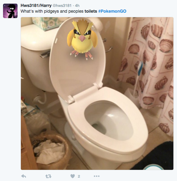 pokemon en wc