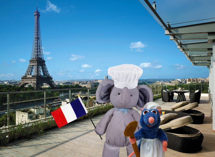 elefante parís