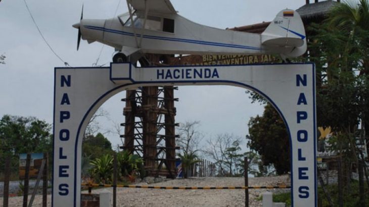 hacienda de nápoles pablo escobar