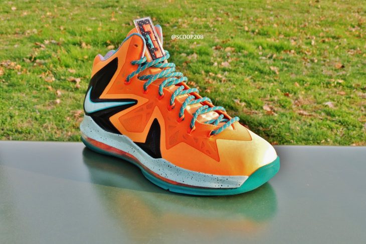 Lebron 10 Peach Jam