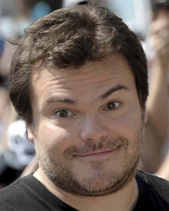 Jack Black sonríe