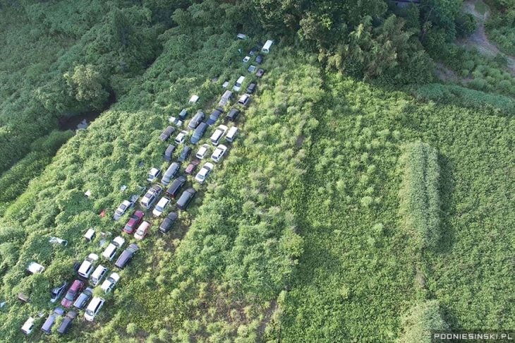 carros en fukushima