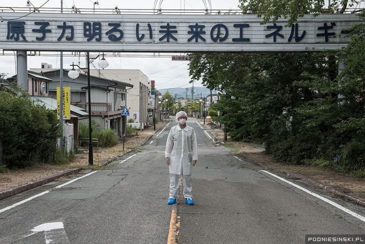 letrero fukushima