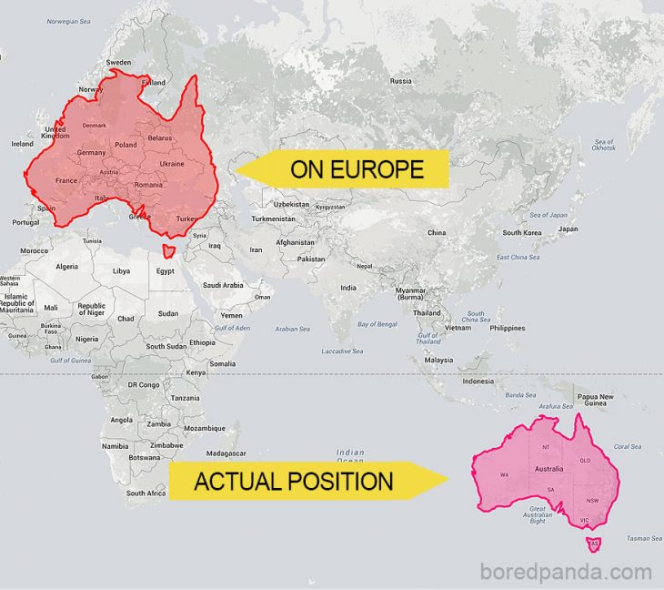 Australia en europa