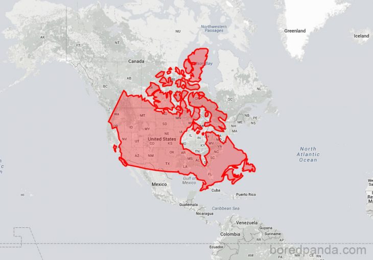 canada mapa