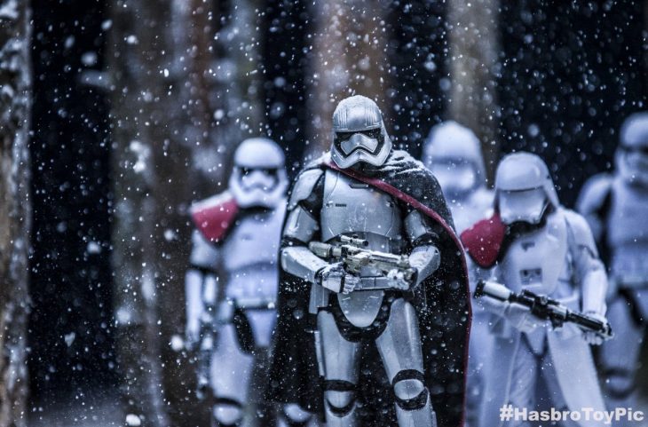 soldados en nieve star wars