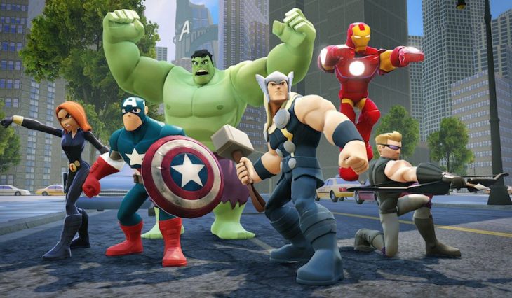 Los Vengadores en versión de Disney Infinity