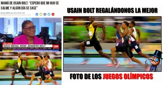 15 Memes que generó la Épica sonrisa de Usain Bolt mientras ganaba el Oro en los 100 metros