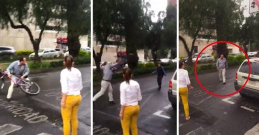 ¡Otra vez en México!: Pareja agrede y humilla a un ciclista; los apodan #LordDodge y #LadyDodge