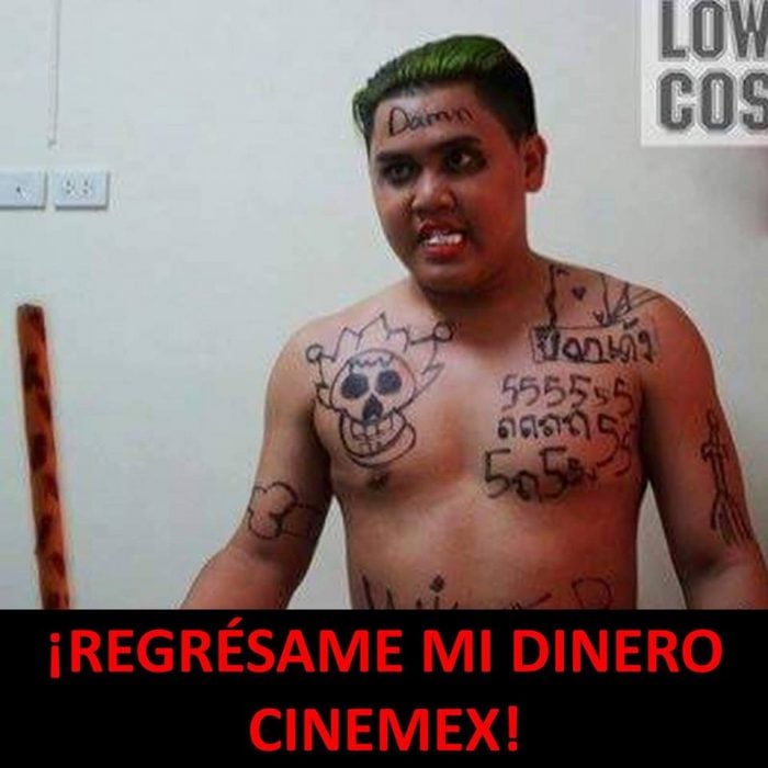 Memes por cancelación de Suicide Squad en Cinemex