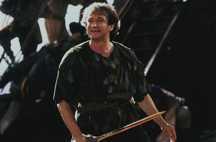 Robin Williams como Peter Pan