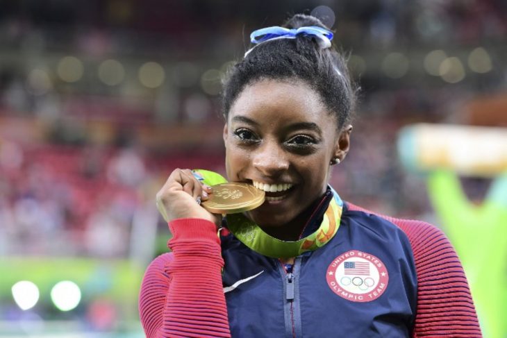 Gimnasta ganadora del oro