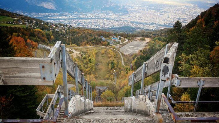 Torre de salto en esquí en Grenoble 68