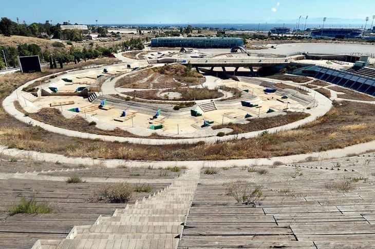 Centro para canotaje y kayak en Atenas 2004