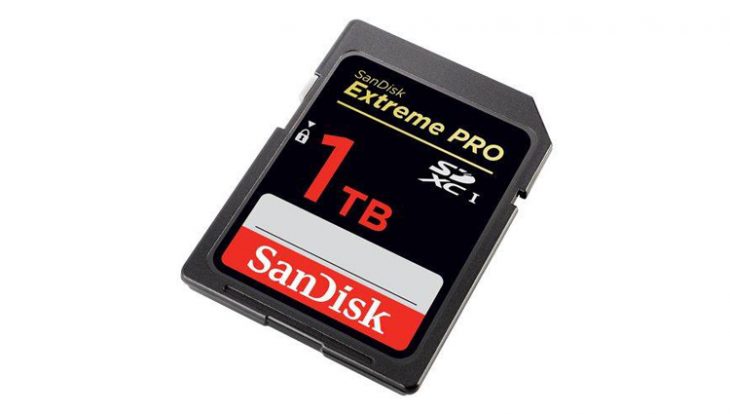 Tarjeta SD de 1 TB