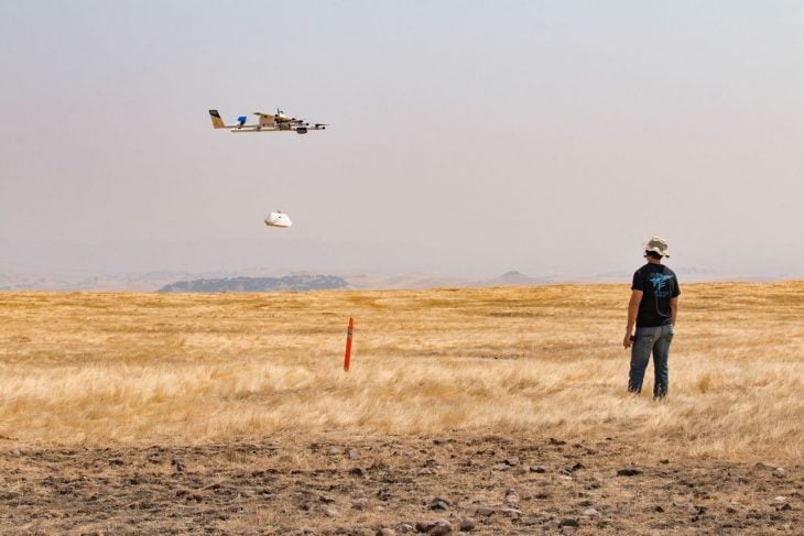 Drones entregan burritos de Chipotle