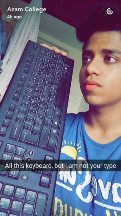 teclado snapchat