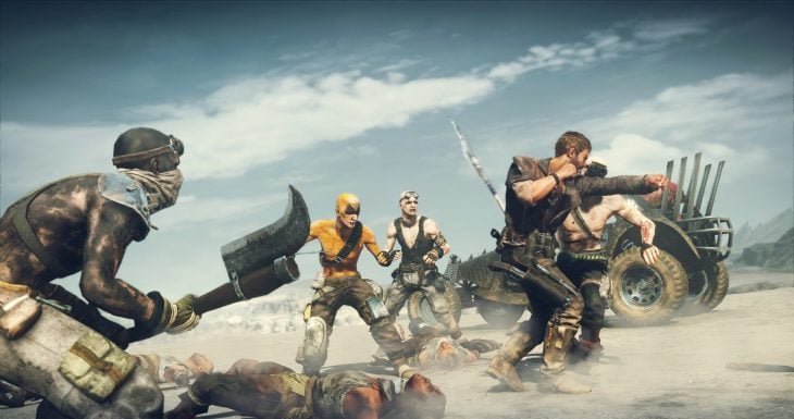 Escena del videojuego de Mad Max