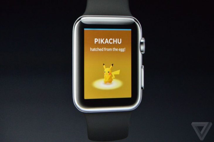 Pokémon Go en reloj de Apple