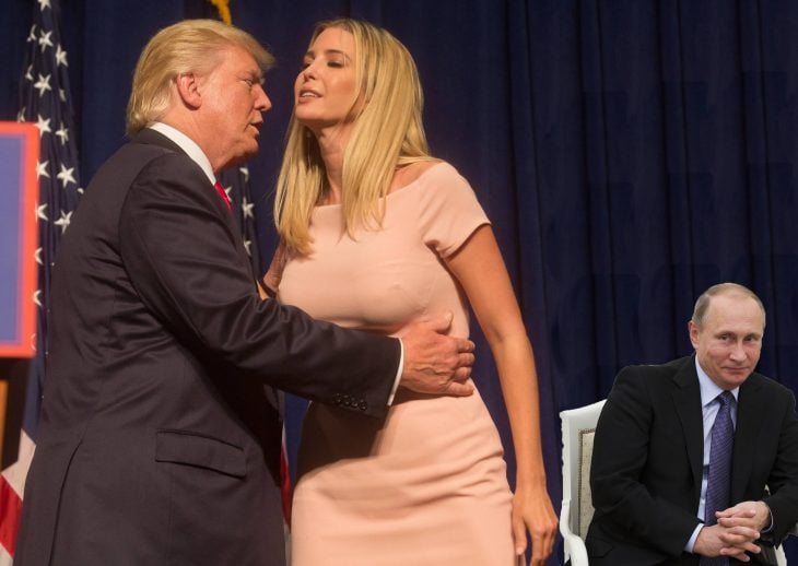 Donald e Ivanka Trump