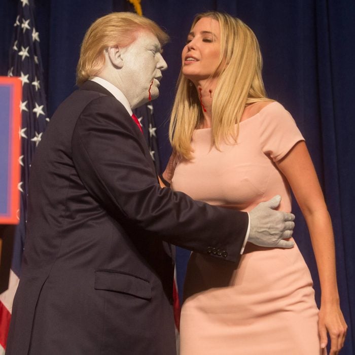 Donald e Ivanka Trump
