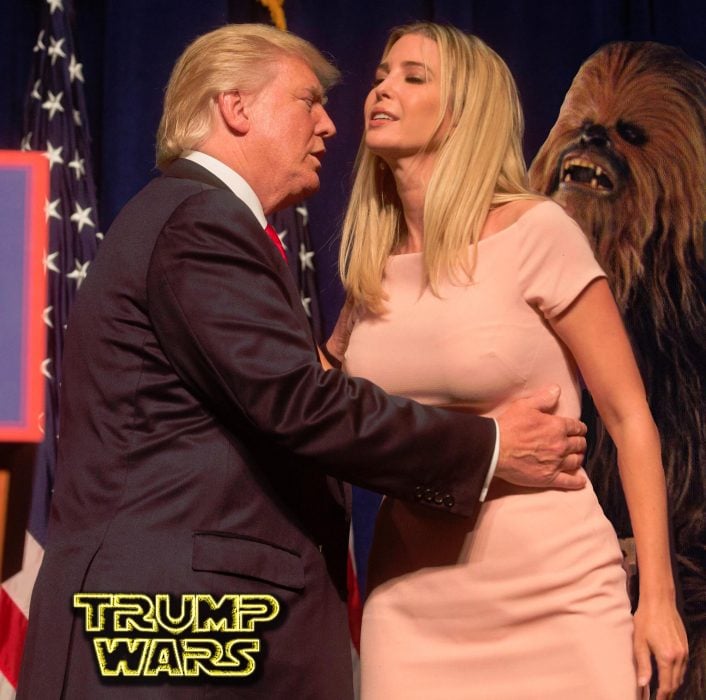 Donald e Ivanka Trump