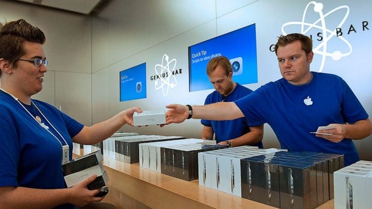 apple trabajadores