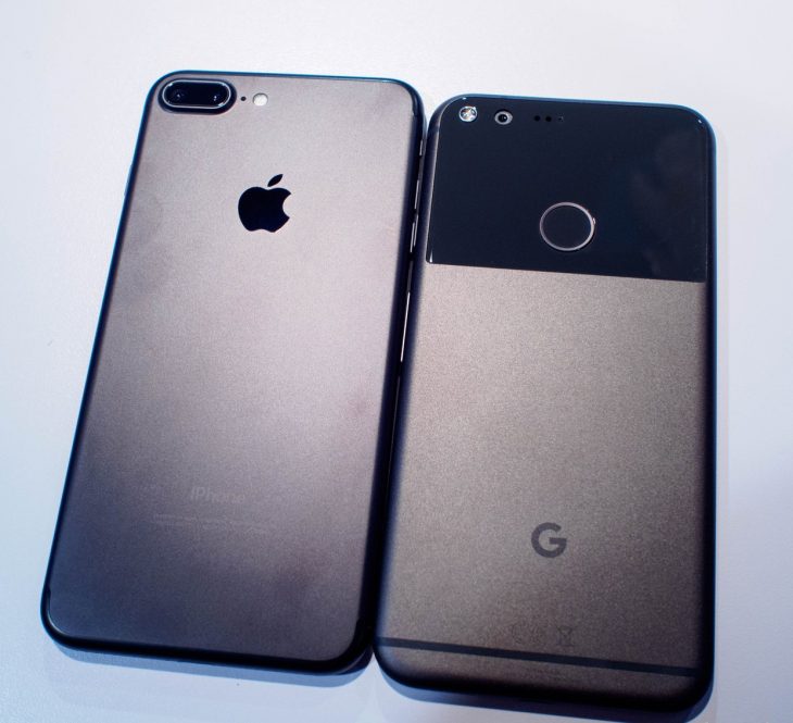 pixel vs iphone