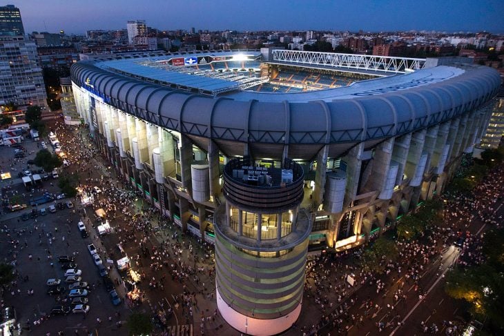 Estadio Santiago Bernabéu del Real Madrid