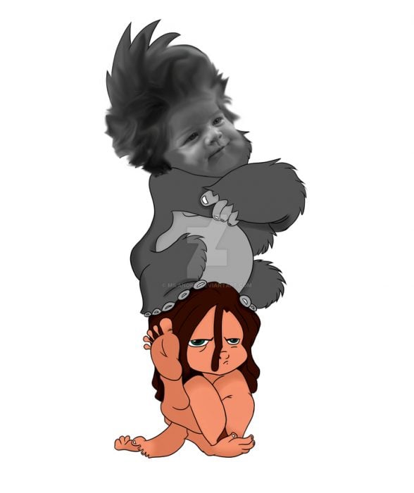 bebe tarzan