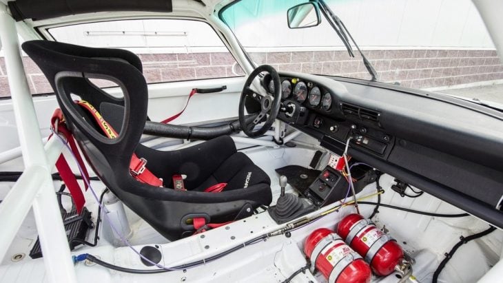 Interior del Porsche 911 GT2 Evo