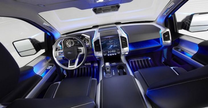 Interior de Ford Bronco 2017