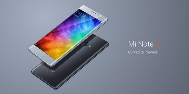 Xiaomi Mi Note 2 Piano Black y Silver