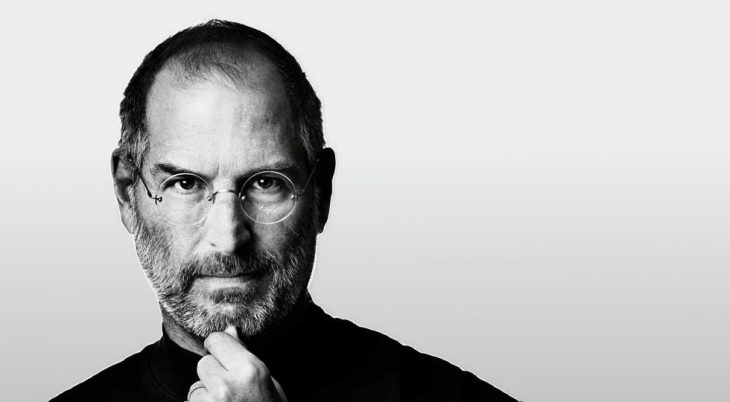 Steve Jobs en blanco y negro