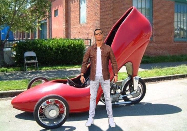 tacon ronaldo carro