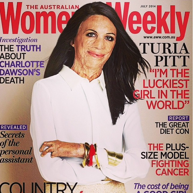 Turia en la portada de Australian Women’s Weekly.