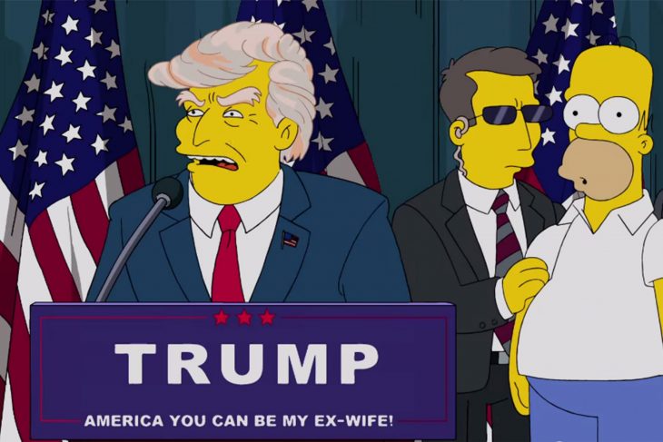 trump simpsons