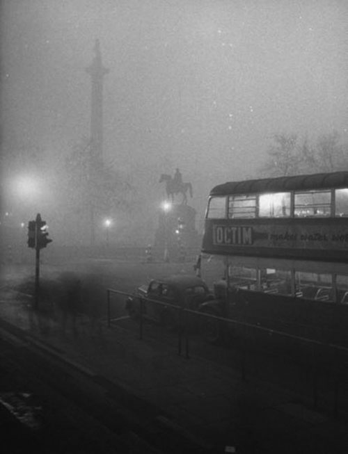 Londres Niebla 1952