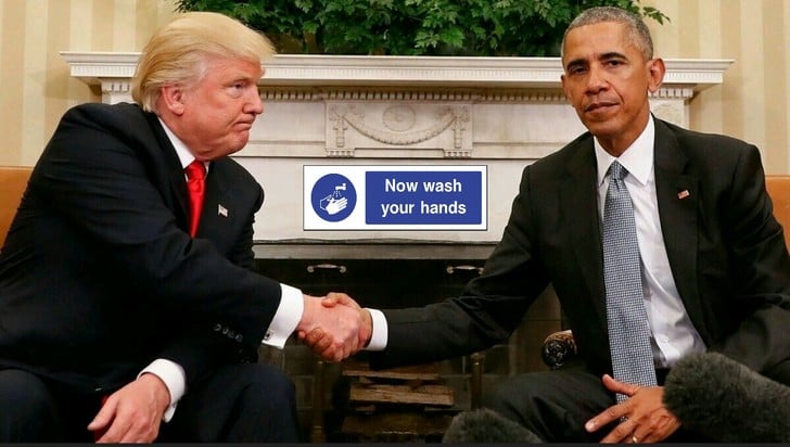 lavarse las manos reddit obama trump