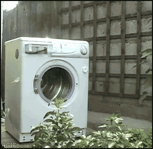 lavadora explota gif