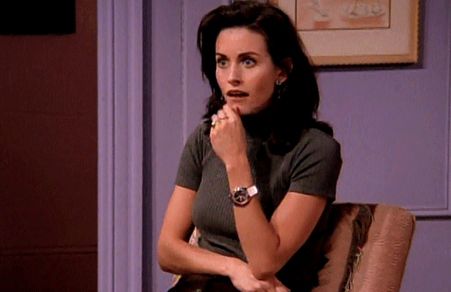 Monica en escena de Friends