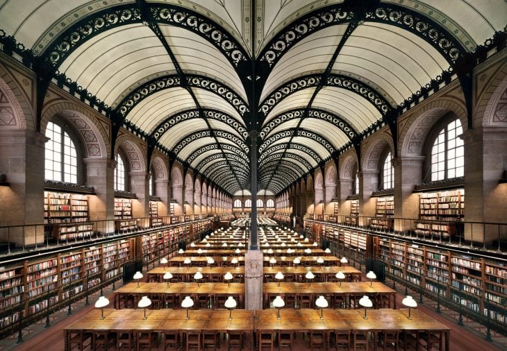 Biblioteca Sainte-Geneviève, en París